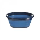 Balde Retrátil Com Alças Oikos Azul