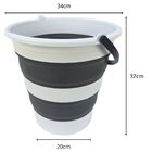 Balde Retrátil De Silicone Dobravel Redondo 10l 4242 Partna