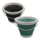 Balde Retratil Dobravel Flexivel 10 Litros Silicone Limpeza