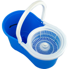 Balde Spin Mop 360 Centrifuga Cesto de Plastico Esfregões + R