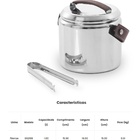 Balde Térmico Para Gelo Firenze Com Alça Em Couro E Pinça 1l