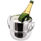 Balde Térmico Para Gelo Tampa E Pinça 2,5l Aço Inox - Forma