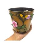 Balde Vaso Metal Enfeite Jardim Quintal Varanda Flor Abelha L