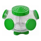 Baleiro 05 Bocas Plástico Grande Giratório Display De Balas