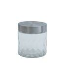 Baleiro Cinza de Vidro 800ml 12x11 Mozcada