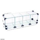 Baleiro Comercial Modulado Em Vidro - 0,50 X 0,15 X 0,15