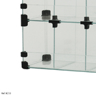 Baleiro Comercial Modulado Em Vidro - 0,60 X 0,60 X 0,15