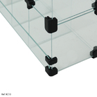 Baleiro Comercial Modulado Em Vidro - 0,60 X 0,60 X 0,15