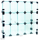 Baleiro De Vidro Modulado - 0,50 X 0,45 X 0,15