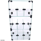 Baleiro Expositor Modulado Em Vidro - 0,30 X 0,60 X 0,20