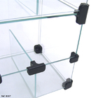 Baleiro Expositor Modulado Em Vidro - 0,30 X 0,80 X 0,20