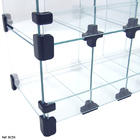 Baleiro Expositor Modulado Em Vidro - 0,50 X 0,30 X 0,20