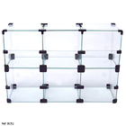 Baleiro Expositor Modulado Em Vidro - 0,60 X 0,40 X0,20