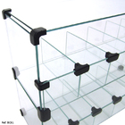 Baleiro Expositor Modulado Em Vidro - 0,60 X 0,40 X 0,20