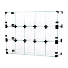 Baleiro Expositor Modulado Em Vidro - 0,60 X 0,45 X 0,15