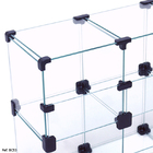 Baleiro Expositor Modulado Em Vidro - 0,80 X 0,40 X 0,20