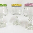 Baleiro Vidro Bomboniere Pote C/ Tampa Rosca Kit 3 Peças