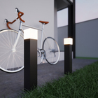 Baliz Jardim Mininal 50cm Pt Metaldomado