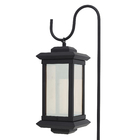 Balizador Alumínio Toscana Preto IP44