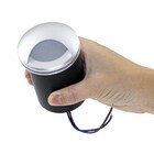 Balizador Ascoli Redondo Escovado Led 3w 30° Luz Quente 9619