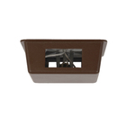 Balizador de Chão Sobrepor Marrom Metal Germany