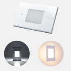 Balizador De Embutir Parede/escada 4x2 Branco + Lâmpada G9 5w