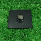 Balizador De Embutir Solo Piso Plus Quadrado Preto Led 3w 300