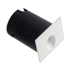 Balizador De Embutir Solo Piso Quadrado Branco Led 2w 3000k B