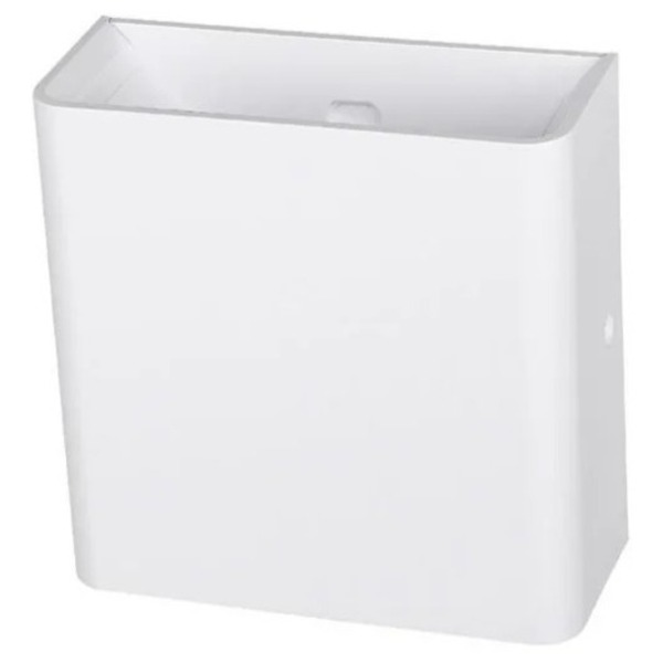 Balizador De Parede Branca Arandela 2 Fachos 3000k