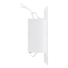 Balizador de Parede Embutir Branco Metal Attena