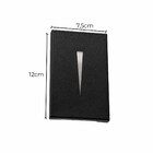 Balizador De Parede Muro Sobrepor Friso Caixa 4x2 Preto P/ G9