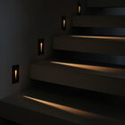 Balizador De Parede Muro Sobrepor Friso Caixa 4x2 Preto P/ G9