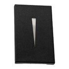 Balizador De Parede Muro Sobrepor Friso Caixa 4x2 Preto P/ G9