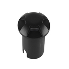Balizador De Solo Led Dome 4 Fachos 1w Luz 3000k Preto