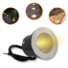 Balizador De Solo Spot Led Chão Jardim 5w Embutir Blindado Br