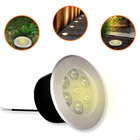 Balizador De Solo Spot Led Chão Jardim 7w Embutir Blindado Br