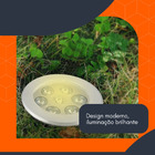 Balizador De Solo Spot Led Chão Jardim 7w Embutir Blindado Br