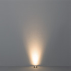 Balizador De Solo Way Up Spur Preto 1w Led Luz Quente Stella