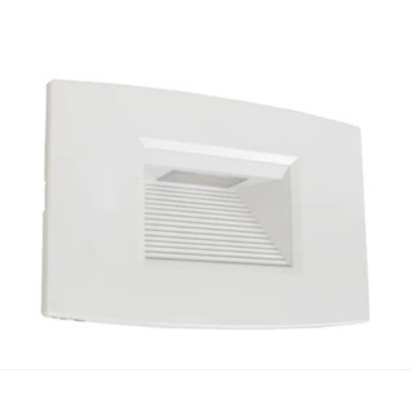 Balizador Embutir Led Retangular 4x2 Parede Muro Escada Branco