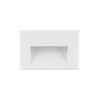 Balizador Embutir Retangular 2w 3000k 100lm Ip65 Branco-mbled