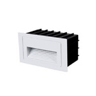 Balizador Embutir Retangular 3w 3000k 320lm Ip65 Branco-mbled