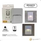 Balizador Fit 3w 3000k IP65 Branco 4x4