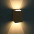 Balizador Germany Frankfurt Retangular Metal Marrom G9 Bivolt