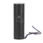 Balizador LED de Chão Cob Preto Plástico 0,5W Luz Branca IP67 Bivolt Gaya