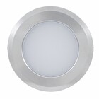 Balizador LED de Chão Cob Preto Plástico 1W Luz Amarela IP67 Bivolt Gaya