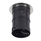 Balizador LED de Chão Cob Preto Plástico 6W Luz Amarela IP67 Bivolt Gaya