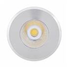 Balizador LED de Chão Cob Preto Plástico 6W Luz Amarela IP67 Bivolt Gaya