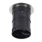 Balizador LED de Chão Cob Preto Plástico 6W Luz Branca IP67 Bivolt Gaya