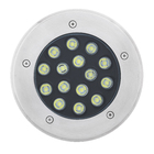 Balizador LED de Chão Embutir 18W Luz Verde IP65 Gaya