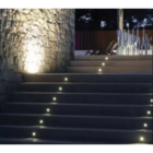 Balizador Luminária de Piso Led 7w Ip67 Bivolt Branco Quente